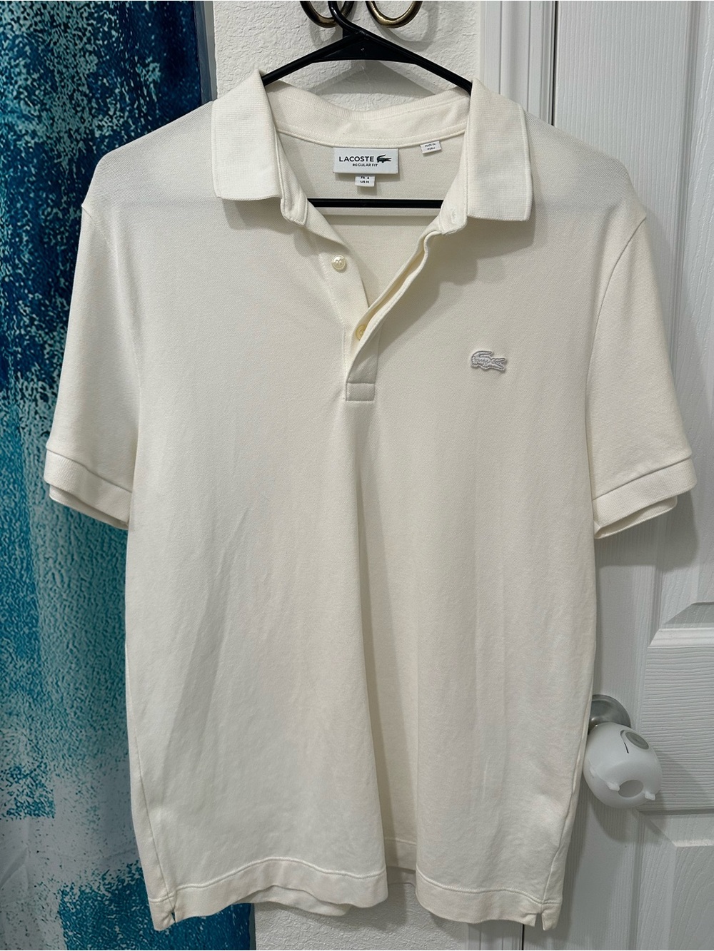 #15 Lacoste Men's Short Sleeve Polo with Embroidered Croc